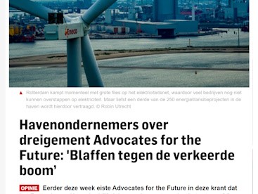 AD_Havenondernemers over dreigement Advocates for the Future